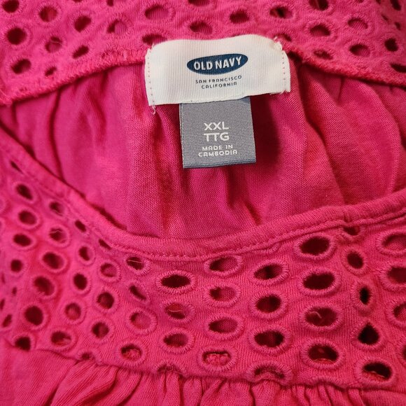 Women's pink tank top, size XXL, Old Navy - Picture 3 of 5